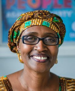 Portrait of Winnie Byanyima